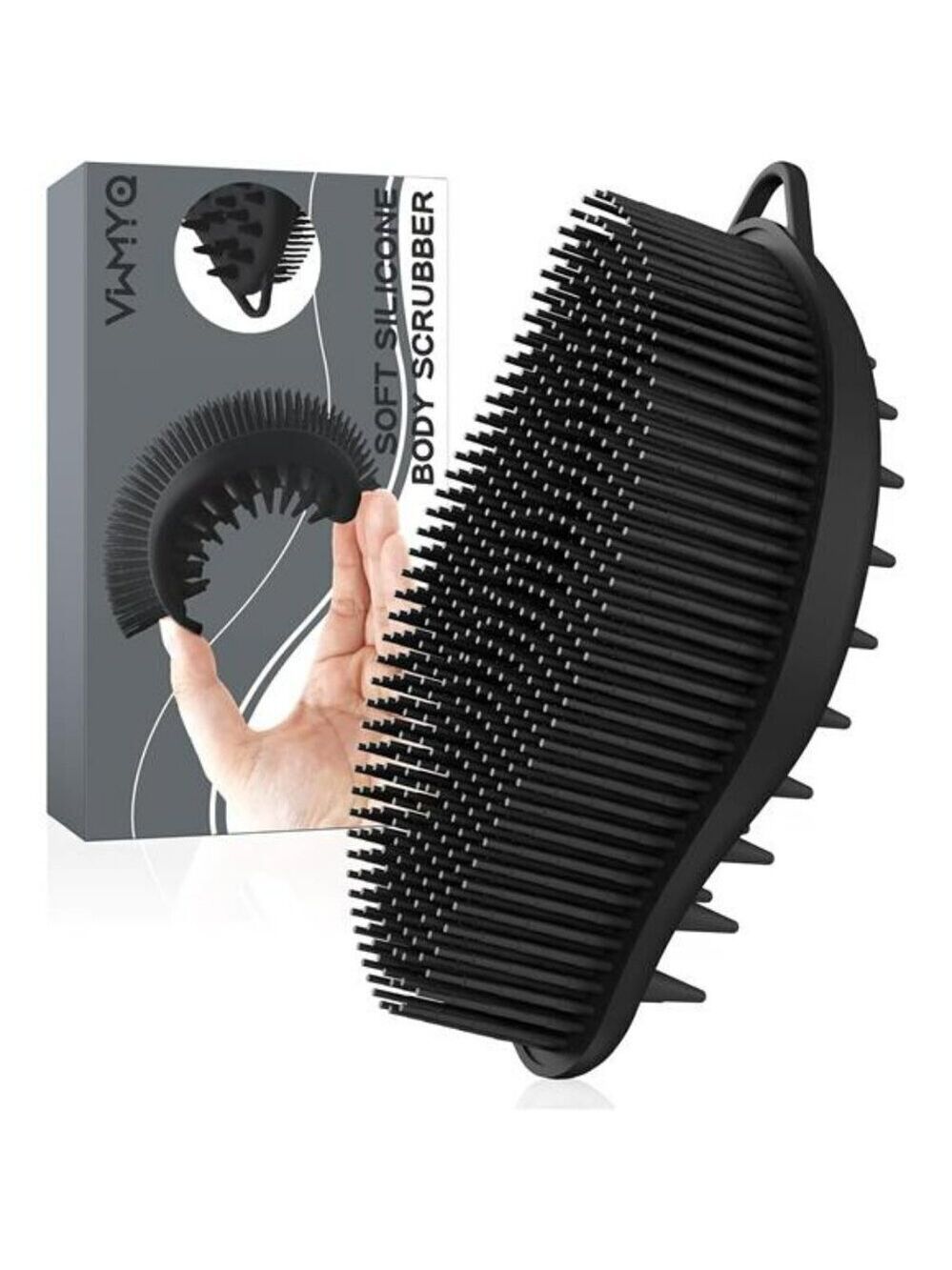 Silicone Body Scrubber Exfoliating Body Scrubber for Men and Women Soft Massage